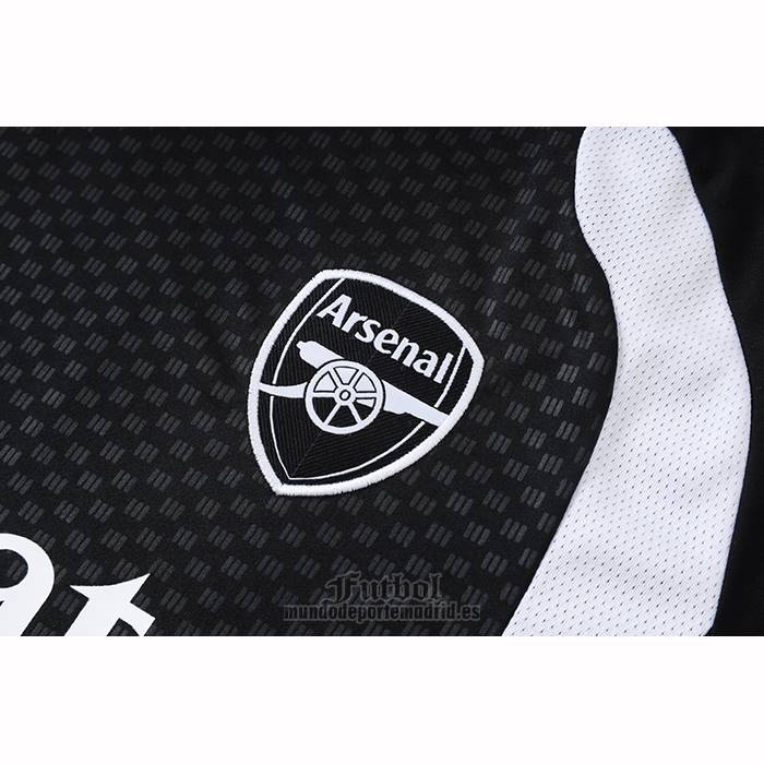 Chandal del Arsenal Manga Corta 2026-2027 Negro - Pantalon Corto